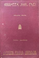 Lezioni di economia politica corporativa. Volume primo