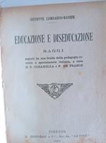 Educazione e diseducazione