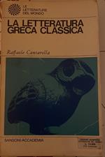 La letteratura greca classica