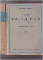 Diritto processuale penale italiano Volume secondo
