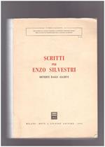 Scritti per Enzo Silvestri offerti dagli allievi