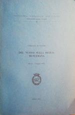 Del nuovo sulla Sicilia Musulmana. Giornata di studio (Roma, 3 Maggio 1993)