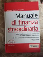 Manuale di finanza straordinaria. Con CD-ROM