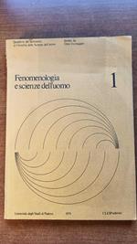 Fenomenologia e scienza dell'uomo