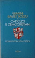 Cattolici e democristiani