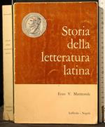 Storia della letteratura latina dalle origini al VI secolo