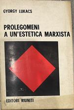 Prolegomeni a un'estetica Marxista. Sulla categoria della particolarità