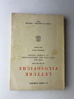 Letture filosofiche Vol. III. Dall' età del romanticismo ai giorni nostri