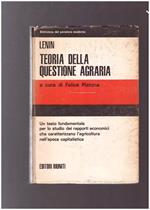 La teoria della questione agraria a cura di Felice Platone