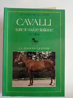 Cavalli tutte le razze italiane a colori