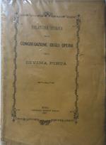 Relazione storica della congregazione degli operai della Divina Pietà