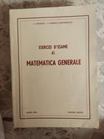 Esercii d'esame di matematica generale