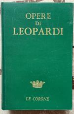 opere di leopardi