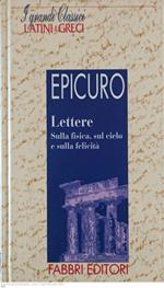 Lettere sulla fisica, sul cielo e sulla felicità