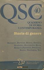 Quaderno di storia contemporanea n.40. Storie di genere