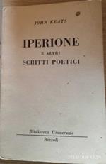 Iperione e altri scritti poetici