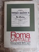 Roma capitale: documenti 1870 vol.1