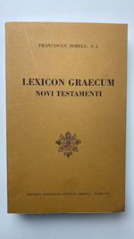 Lexicon graecum Novi Testamenti