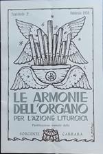 Le armonie dell'organo per l'azione liturgica. Fascicolo 2