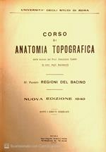 Corso di anatomia topografica Vol. II regioni del bacino