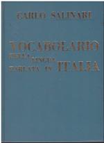 Vocabolario della lingua parlata in Italia