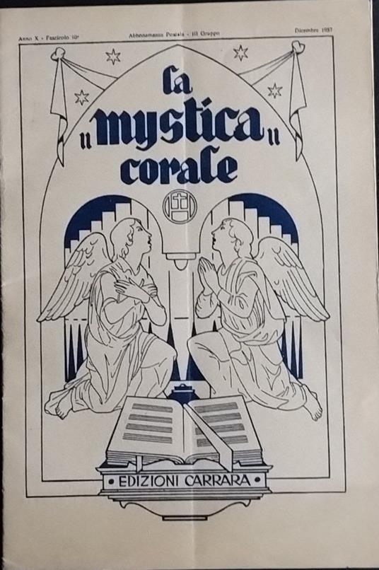 La mystica corale. Fascicolo 10 - copertina