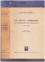 Le leggi cambiarie nell'interpretazione della giurisprudenza (1934-1968)