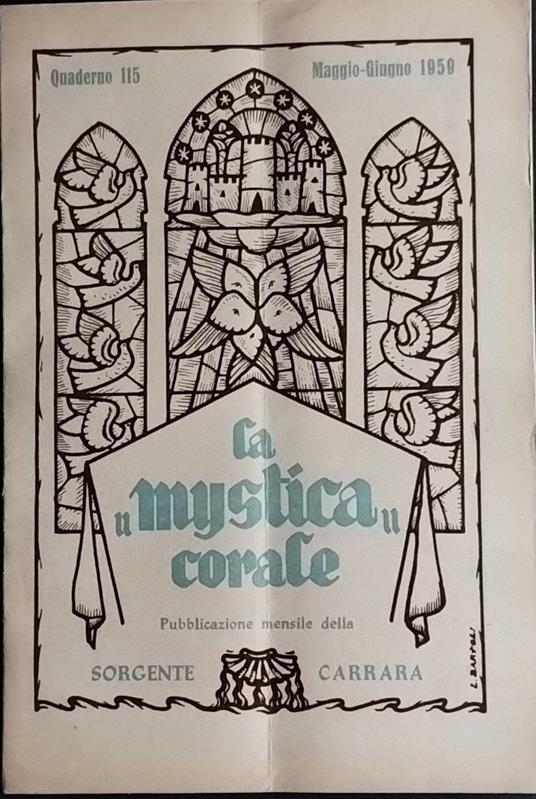 La mystica corale. Quaderno 115 - copertina