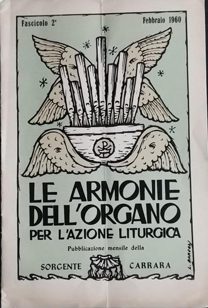 Le armonie dell'organo per l'azione liturgica. Fascicolo 2 - copertina