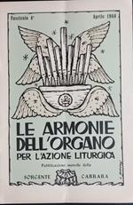 Le armonie dell'organo per l'azione liturgica. Fascicolo 4