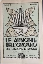 Le armonie dell'organo per l'azione liturgica. Fascicolo 3