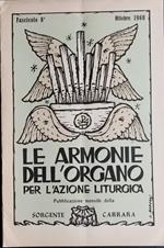 Le armonie dell'organo per l'azione liturgica. Fascicolo 8