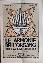 Le armonie dell'organo per l'azione liturgica. Fascicolo 9