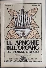 Le armonie dell'organo per l'azione liturgica. Fascicolo 1