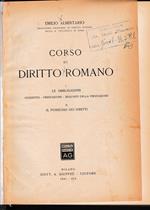 Corso di Diritto Romano