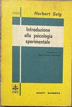 Introduzione alla psicologia sperimentale