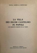 La villa dei duchi Cantelmo in popoli. Un sonetto inedito di B. Tasso (Estratto)