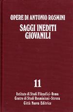 Opere. Saggi inediti giovanili (Vol. 11/1)