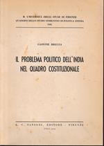 Il problema politico dell'India nel quadro costituzionale