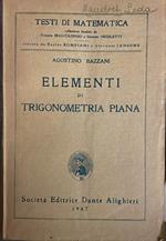 Elementi di trigonometria piana