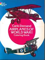 Airplanes of World War 1 Coloring Book