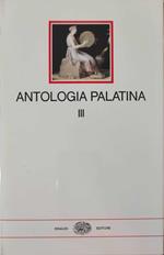 Antologia Palatina Vol III