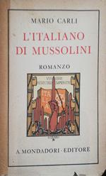 L' italiano di Mussolini
