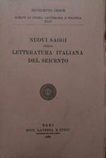 Nuovi saggi sulla letteratura italiana del Seicento