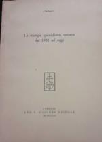 La stampa quotidiana romana dal 1951 ad oggi