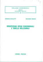 La ripartizione delle spese condominiali e le tabelle millesimali