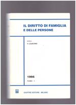 Il diritto di famiglia e delle persone Tomo I