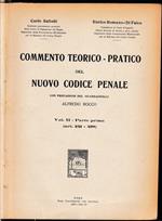 Commento teorico-pratico del nuovo Codice penale. Vol. II-parte prima (art. 241-498)
