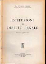 Istituzioni di diritto penale. Parte generale