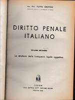 Diritto penale italiano . Volume II°